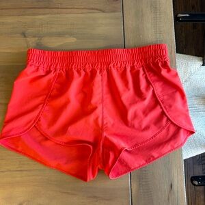 Women's Red Shorts